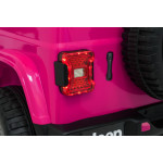 Elektrické autíčko Jeep Wrangler Rubicon Lift 4x4, 24V - ružové